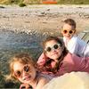 Summer Retro Round Kid Polarized Sunglasses UV 400 for Protection Child Sunglasses Holiday Outdoor