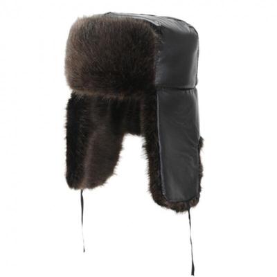Wintermütze mit Ohrenklappen Kastanienbraun (2 Farben)