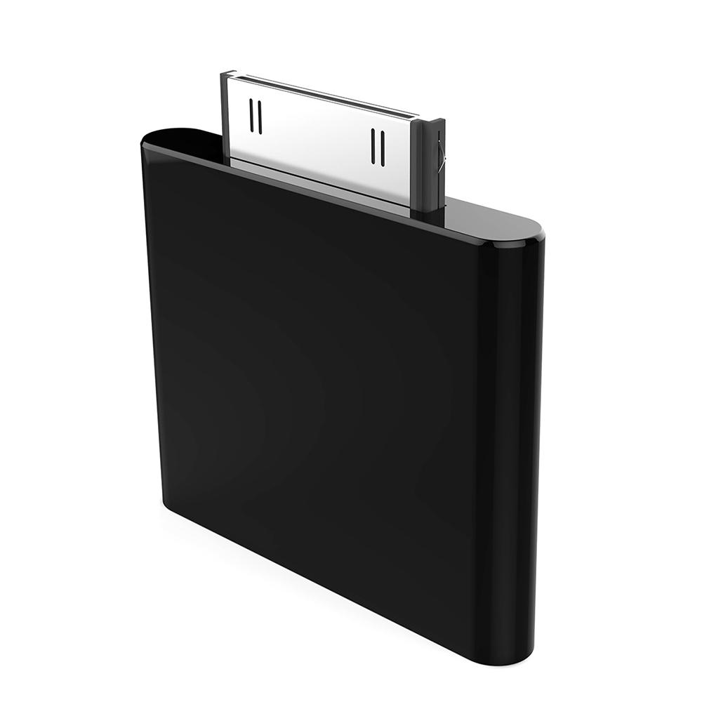 30pin Bluetooth-compatible Transmitter Black/White Audio Transmitter Professional Wireless Bluetooth-compatible for Ipod