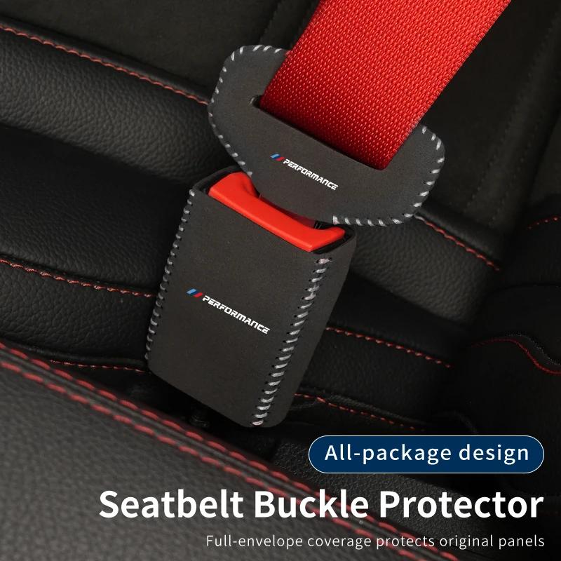 2025 Hot Car Seat Belt Buckle Protective Cover Safety Belt Plug Clip Case For BMW M X1 X3 X5 X6 X7 E30 E90 M3 E84 E83 E91 E70 F3