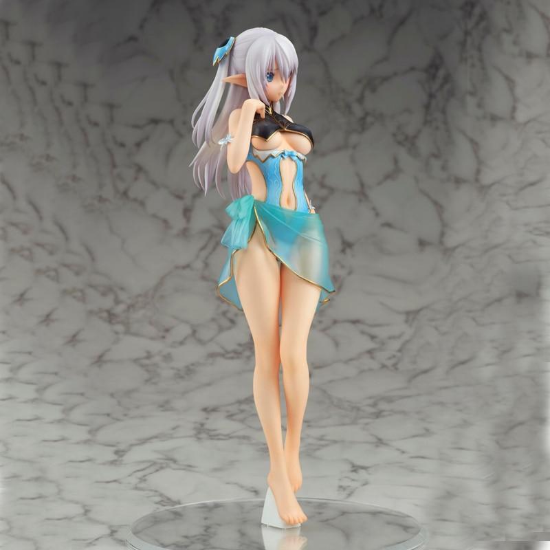 Anime Figure Toys Shining Blade Heroines Allina Swimsuit Ver Princess Elf PVC Action Figure Toys Collection Model Game Doll