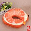 Travel Portable Fruit U Shaped Pillow Cushion Nanoparticles Neck Pillows Office Cervical Pillow  Fruit Pattern Travel Pillow