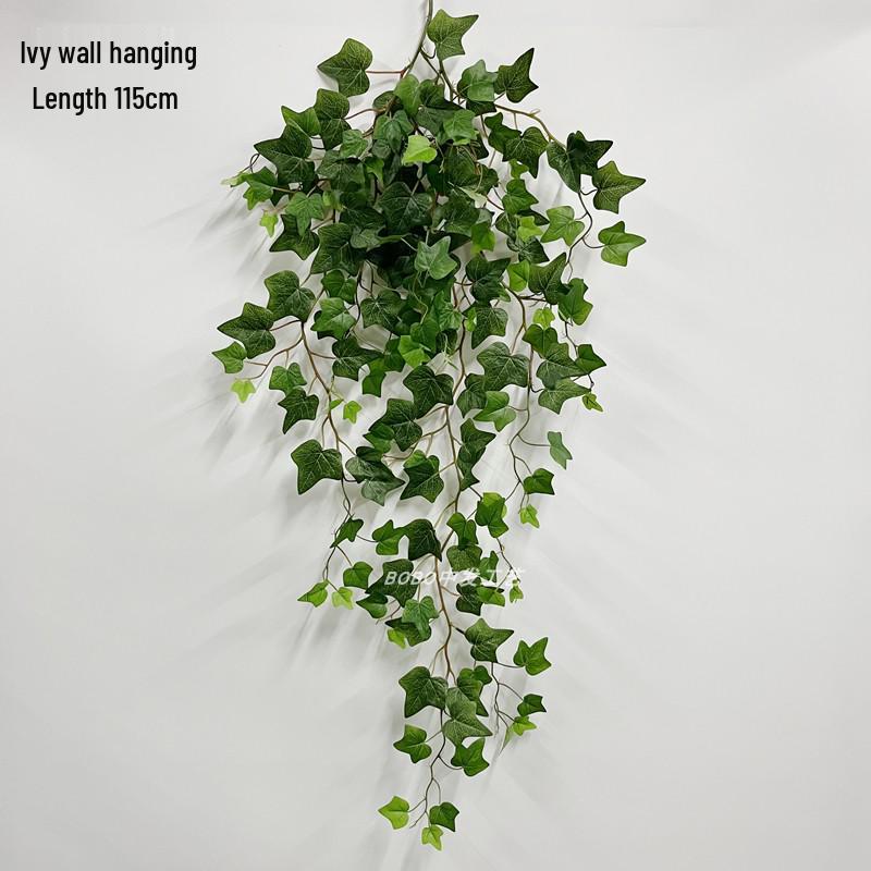 Artificial Spider Plant & Fern Hanging Decor - Trailing Green Vines for Wall & Ceiling