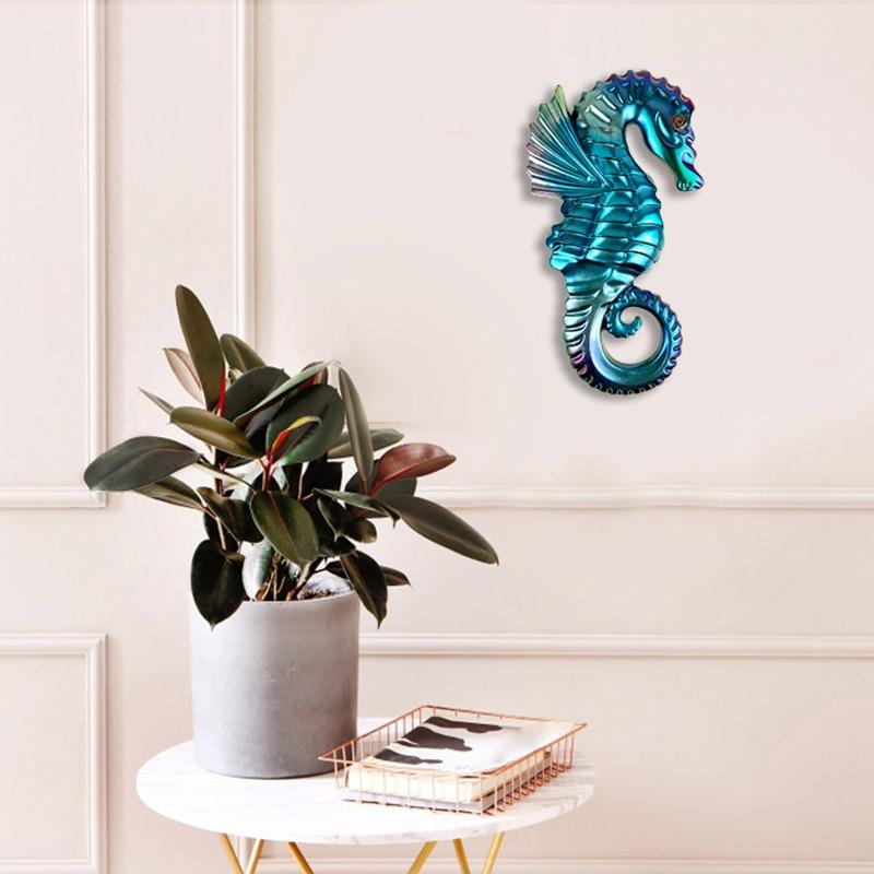 Wall Hanging Resin Moulds Seahorse Silicone Moulds Stereo Epoxy Resin Mould for DIY Craft Valentine's Home Decoration