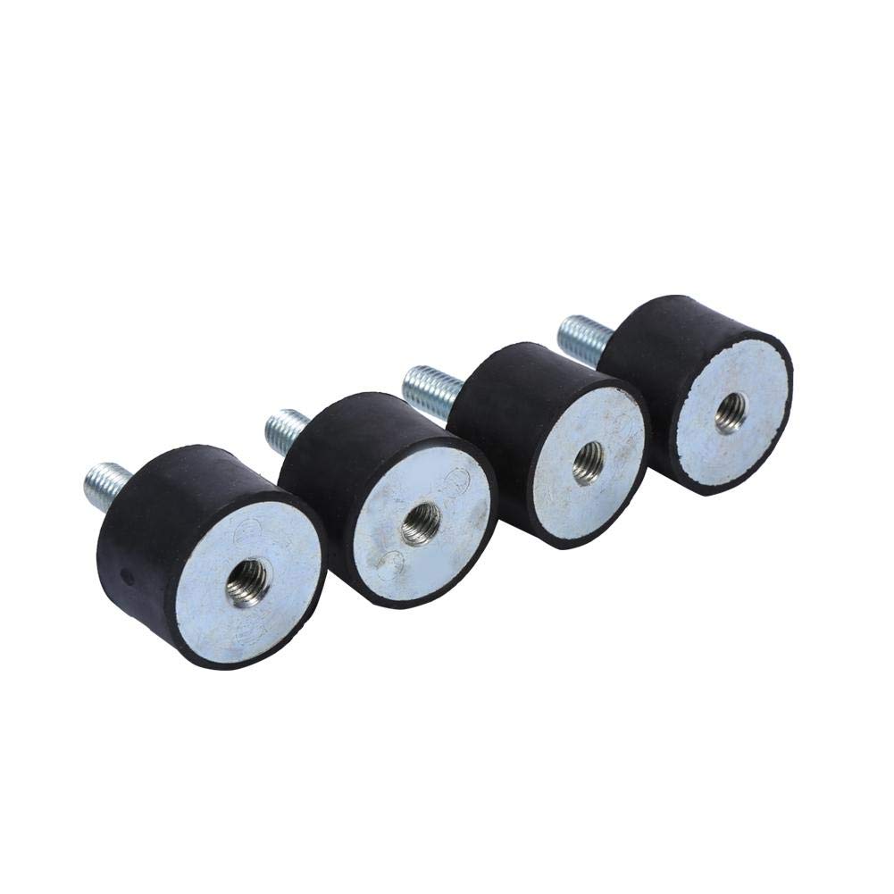 Keenso "4-Pack" Rubber Vibration Insulated Mount Isolator Mount 4pcs M8 M6 Anti-Vibration Isolator Mount Silent Block Boat Bobbin (VD30*20 M8*23)