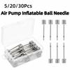 5/20/30Pcs Adaptors Air Pump Inflatable Ball Needle  for 4cm Football Basketball Soccer Volleyball