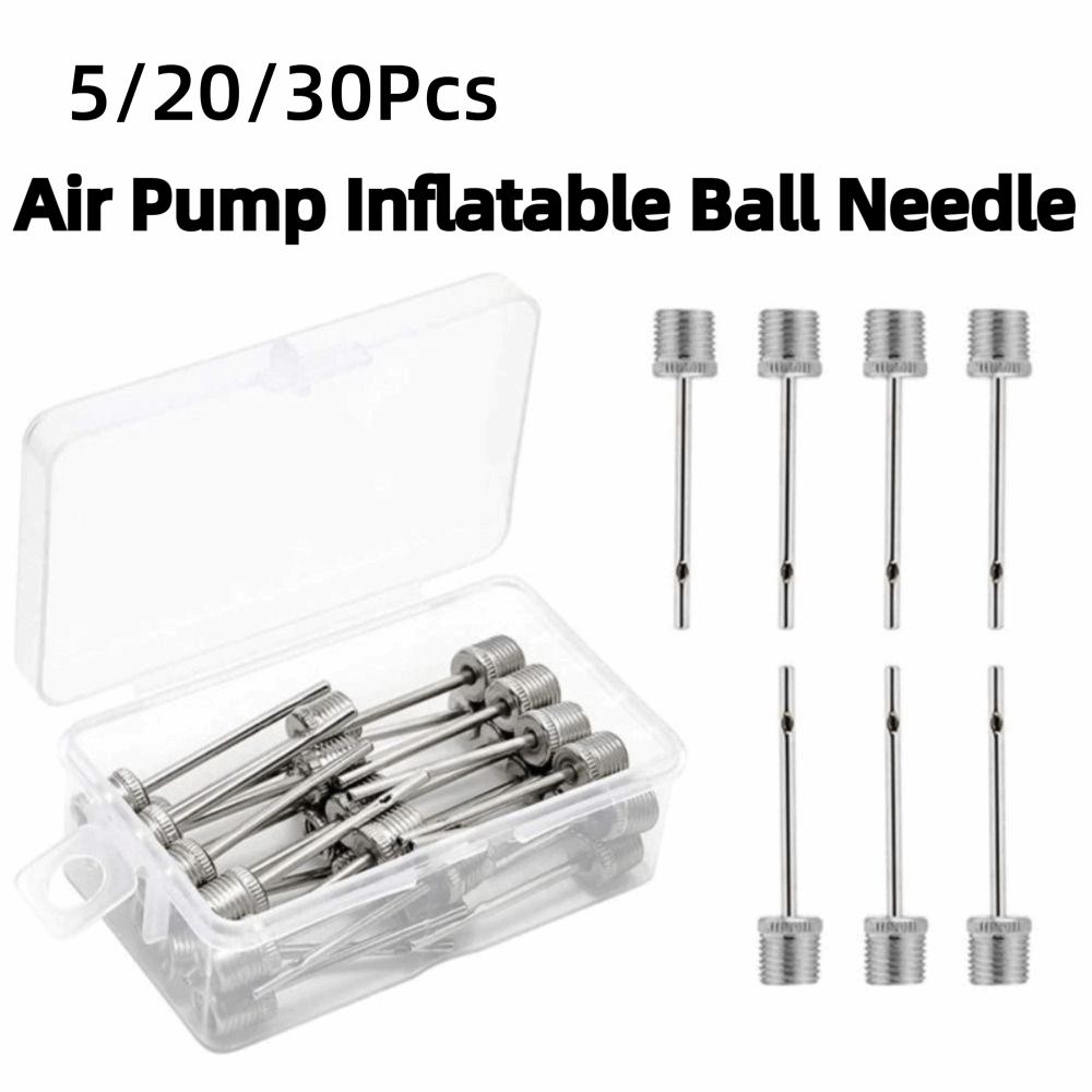 5/20/30Pcs Adaptors Air Pump Inflatable Ball Needle  for 4cm Football Basketball Soccer Volleyball