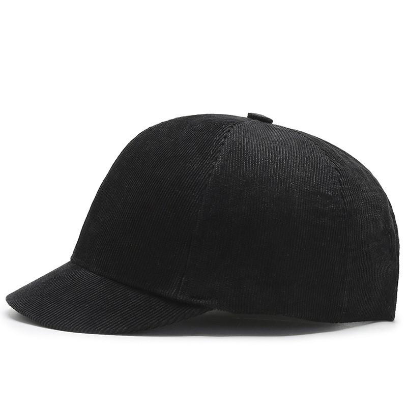 Polyester Baseball Cap With Short Brim For Casual Outdoor Wear
