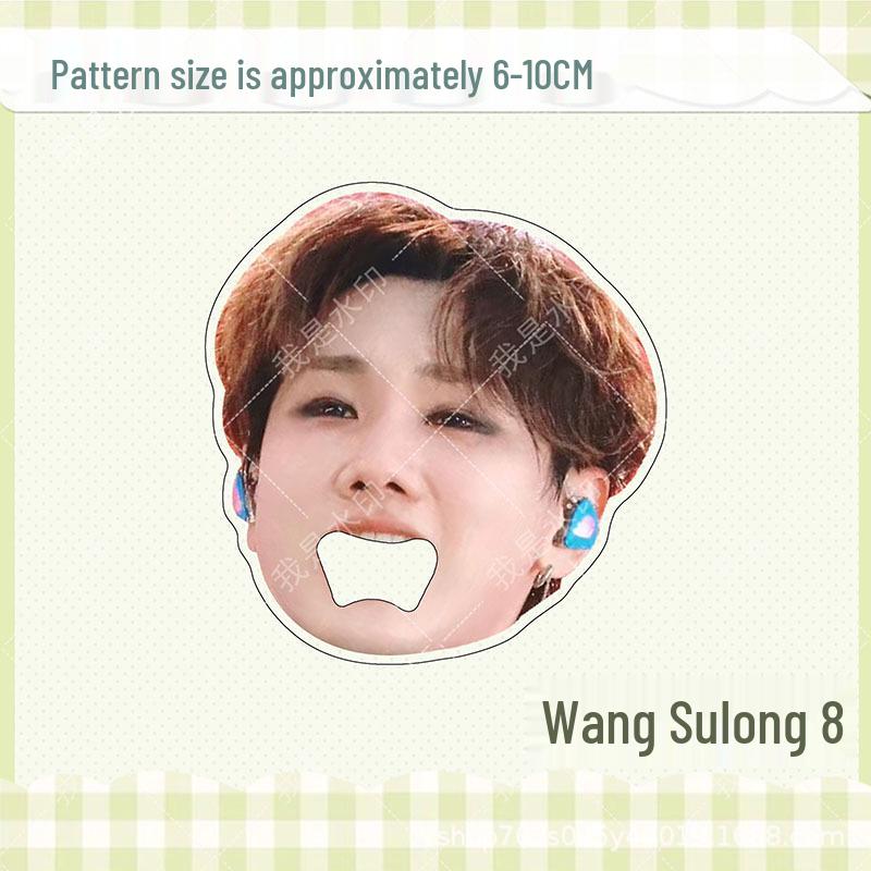 Wang Sulong Akryl Konsertstil Rolig Stor Mun Magnetisk Flasköppnare Magnet