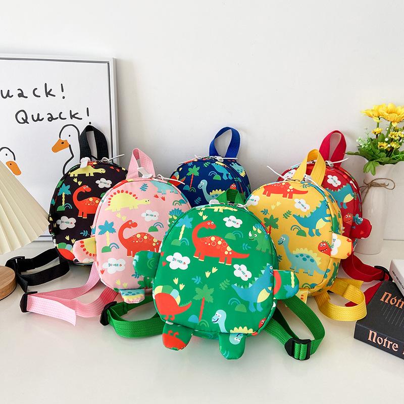 Children's Backpack Cartoon Cute Printed Mini Backpack Cute Baby Go Out Accessories Dinosaur Bag