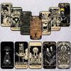 RE21 Divination Tarot Phone Case for OPPO A40 A60 A80 A15 A16 A16K A12 A17 A17K A54 A54S A53 A53S A55 A56 A57 A98 F23