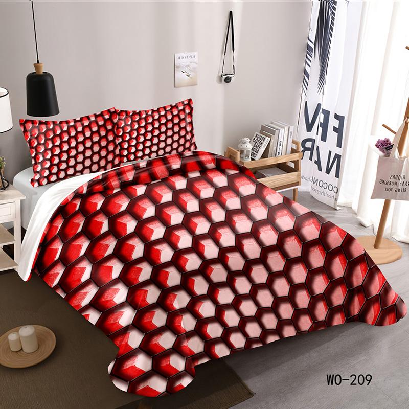 RunGrape 3D Bettbezug Bettwäscheset Doppel Einzel Queen King Größe 240x220 Nordischer Bettüberwurf 150 Euro Bettwäsche Bettzeug 200x200