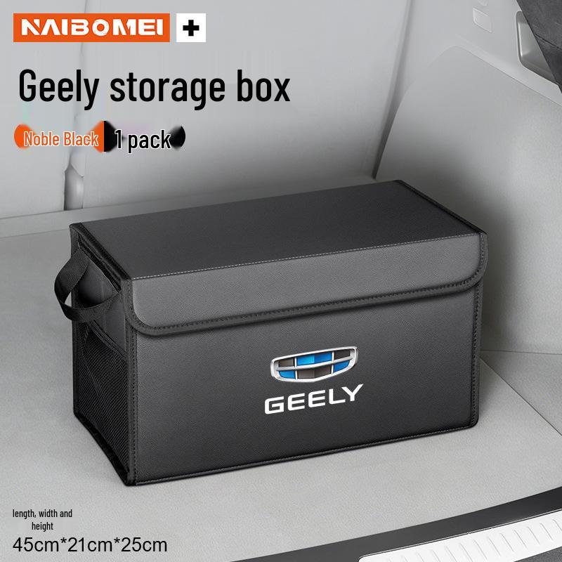 

Compatible Trunk Storage Box for Geely Xingyue/Binyue/Emgrand/Borui/Geometry ICON Vehicles