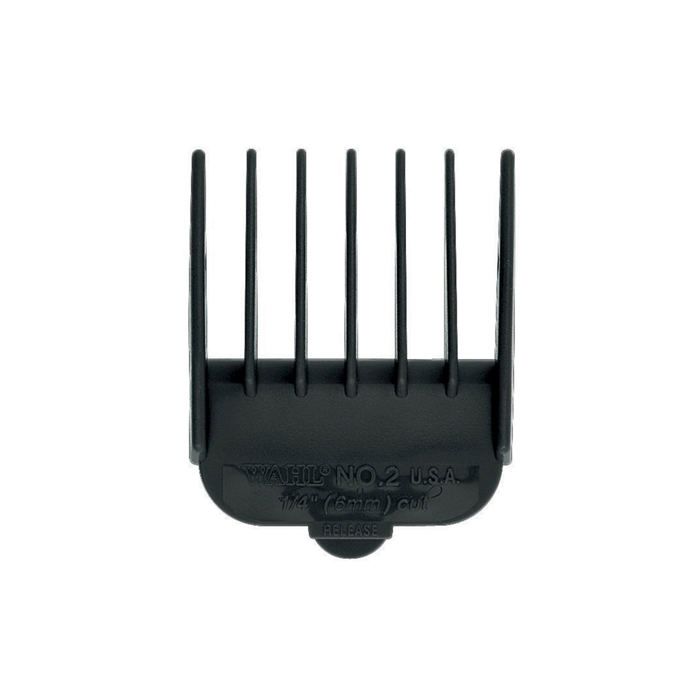 Gegenkamm für Haarschneider - Nylon #2 (03124-001) - 6 mm - Strapazierfähiges Nylon - Kompatibel mit Wahl Haarschneidemaschinen