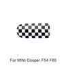 Black Flag Car Glove Box Handle Decorative Storage Box cover Sticker For MINI Clubman COOPER S F55 F56 F57 F54 F60 Car-Styling