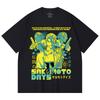 230 g/m² 100% Baumwolle Sakamoto Days V6 Taro-Print Unisex Schweres Baumwoll-T-Shirt