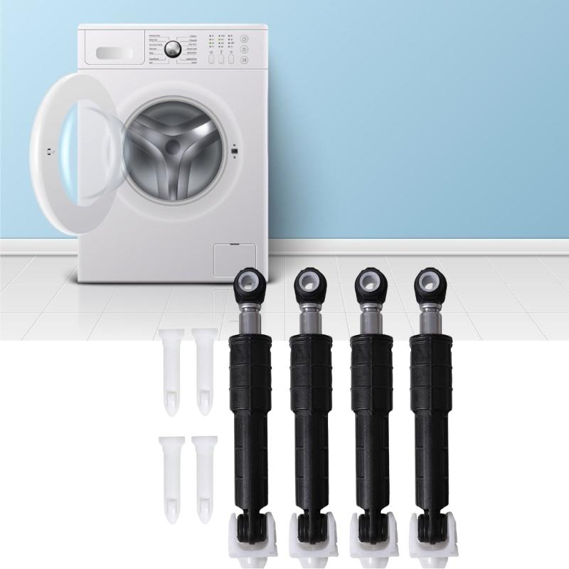 4Pieces Sturdy and Adjustable Washing Machine Shock Absorbers Quick Setuping ABS Texture Suitable for Various Models