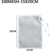 JJLFresheners Nut Milk Bags Reble Cheesecloth Strainer Fine Nylon Mesh Food Grade Medium