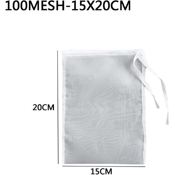 JJLFresheners Nut Milk Bags Reble Cheesecloth Strainer Fine Nylon Mesh Food Grade Medium
