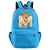 Little Bear 26 English Letters Backpack Teen School Bag for Girls Boy Backpack Bookbag for Kid Gifts Large Capacity Student Bag