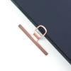 2 Men's and Women's Universal Mobile Phone Lanyard Patch Metal Safety Ultra-thin Mobile Phone Strap Accessories