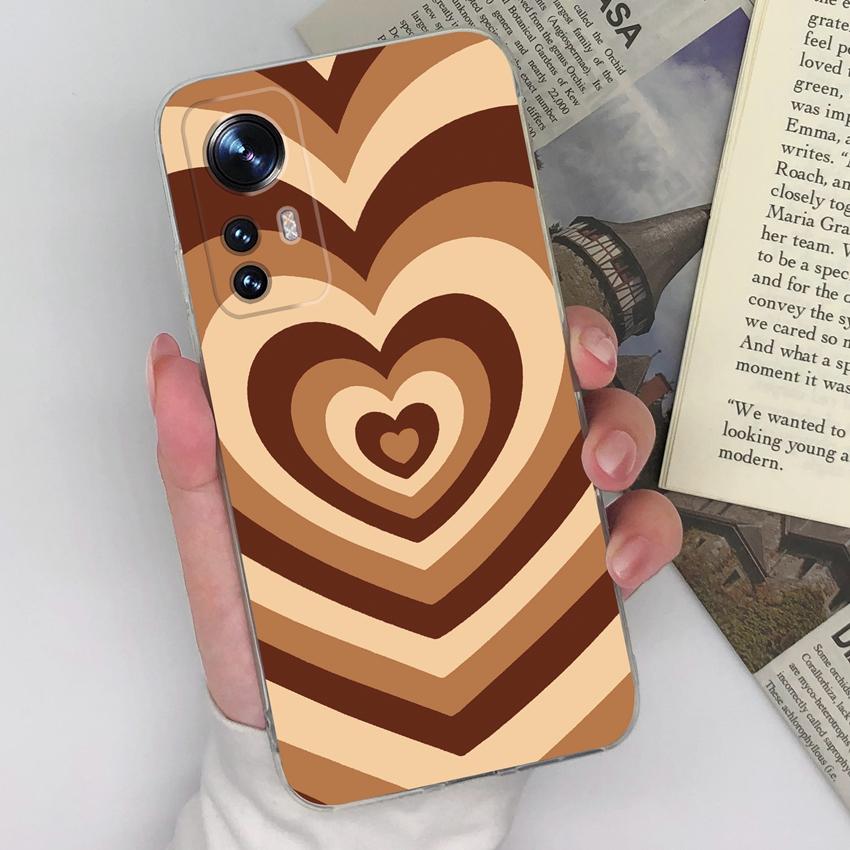 

Phone Case For Xiaomi 12 12S 12X 12T 13 15T Black Shark 1 2 3 4 5 Pro Beautiful Rainbow Pattern Transparent TPU Anti Slip Soft Cover For Xiaomi Casing Xiaomi Civi 5G