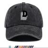 Pc Earth EleUnisext Creative Letter D Printed Baseball Cap Trendy Individual Street Style Unisex Adjustable Duckbill Hat Fashi