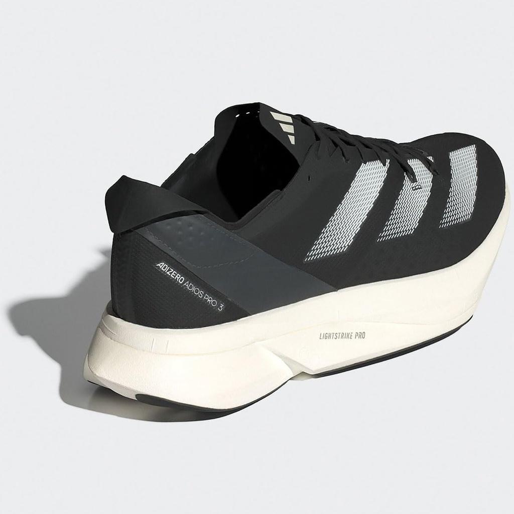 Adidas Adizero Adios Pro 3 M Sneakers, Core Black/Zero Metallic/Carbon, ID3701, Size 26.0cm