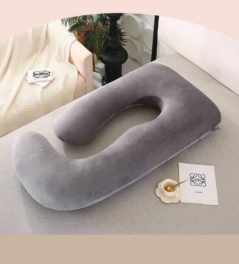 Pregnancy Support Pillow: G, U & L Shapes for Side Sleeping & Back Support