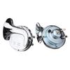 2Pcs 12V 120dB Car Horn Motorcycle Universal Chrome Dual Tone Air Snail Horn Car Accessories New