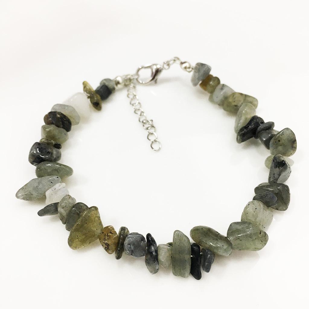 Pink Purple Agate Crystal Beaded Bracelet - Semi-Precious Gift for Female Students & Best Friends