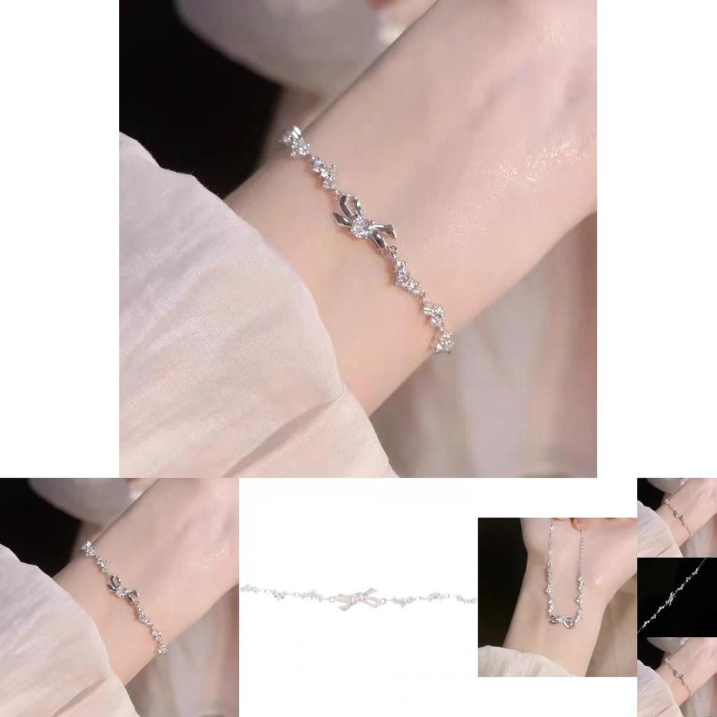 Unique Bowknot Bracelet For Women High-class Copper Summer Jewelry For Fashionistas