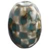 Ceramic Hammer Pendant Necklace with Large Hole Beads - Handmade DIY Jewelry Accessory.