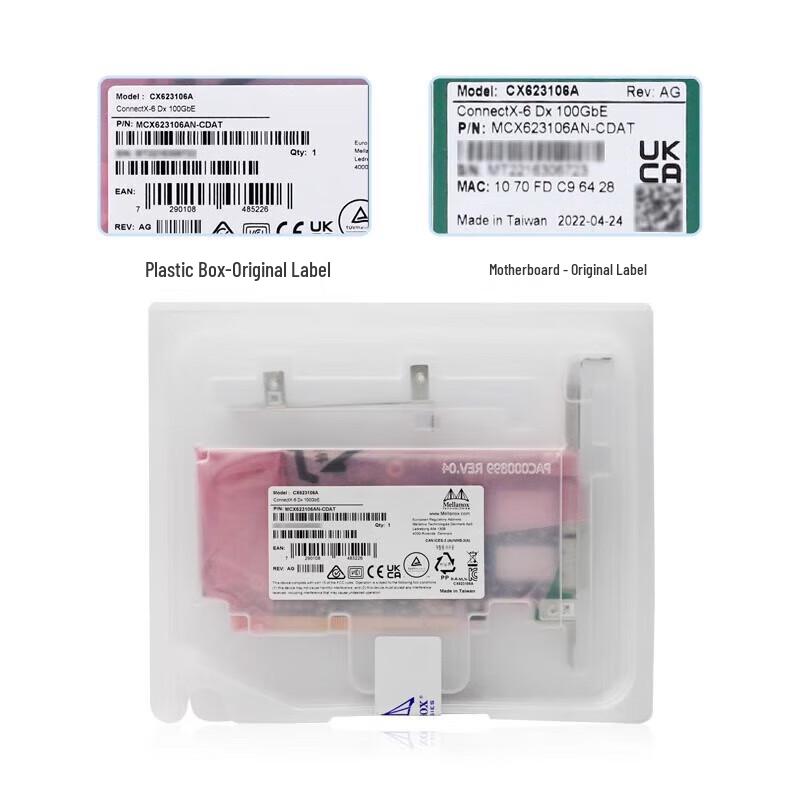 Mellanox 100G Dual-Port Ethernet Network Card (CN version)