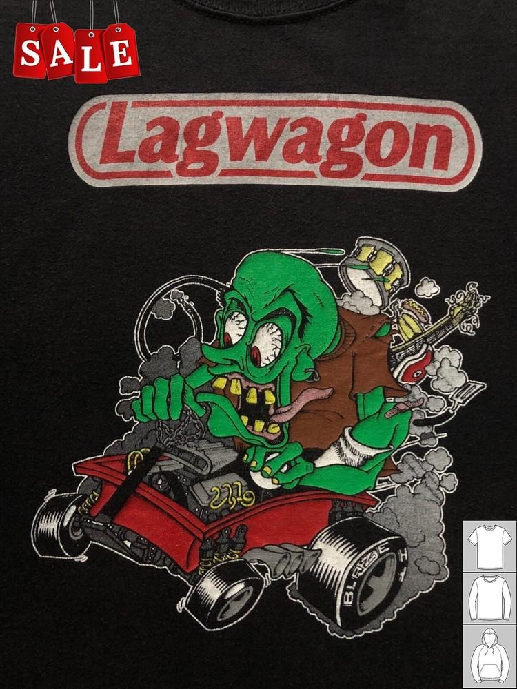 Hot agwagon Punk Band  Gift For Fans Unisex S5XL Shirt WL516 Unisex T-Shirt L