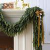 6/9 Ft Christmas Cedar Garland, Realistic Faux Pine Garlands, Green Artificial Greenery Garland for Winter Home, Fireplace