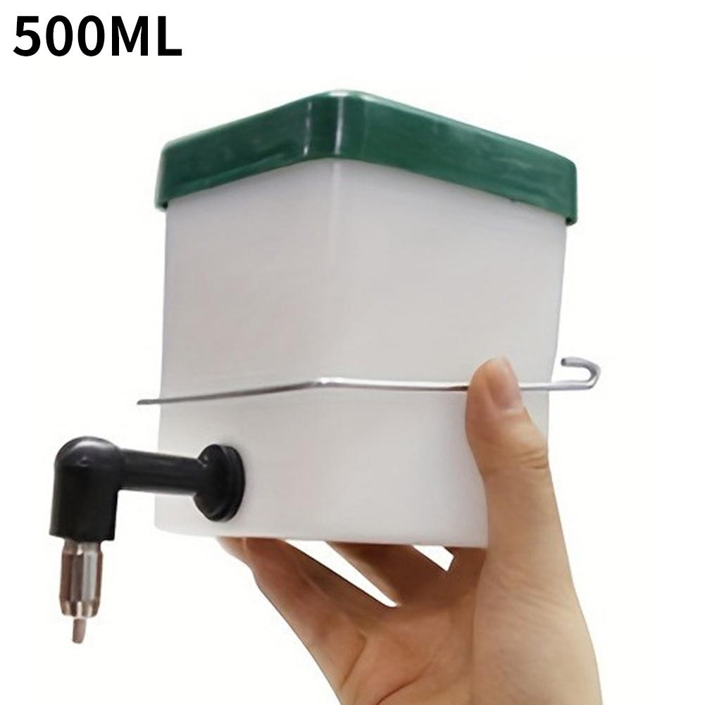 

0.5/1L Plastic Rabbit Drinking Water Bottle Bucket Hamster Dispenser Cage Hanging Feeder Nipple Water Drinker For Rabbit Pig