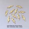 Tiny Gold Filled Turtle Necklace Charms for Jewelry Women DIY Party Wedding Use