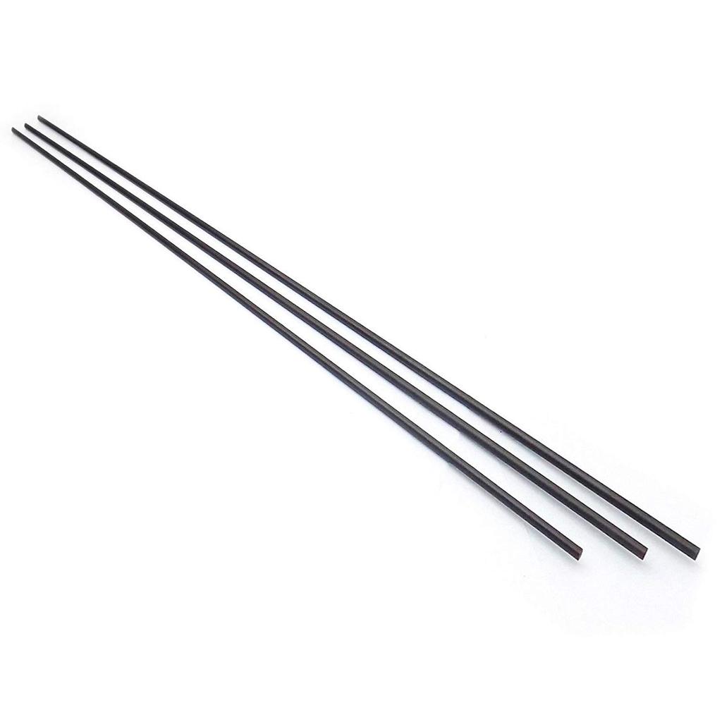 Carbon Fiber Rods, 4mm Diameter, 300mm Long, DIY Rod Accessories, 4*300MM, Pack of 10 (4*300, 10) (4*300mm)