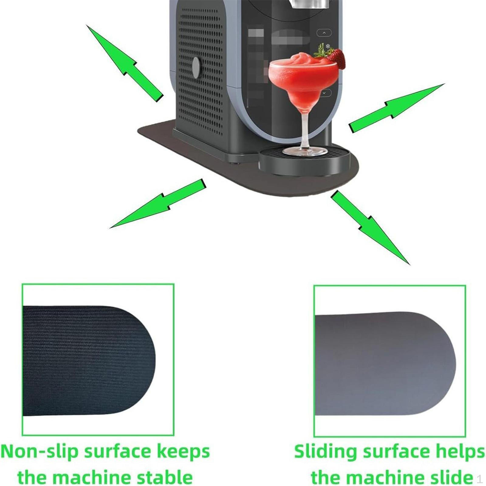 

Подставка для машины для приготовления сока, нескользящий поднос для кухни и кафе 48.5cmx19cm