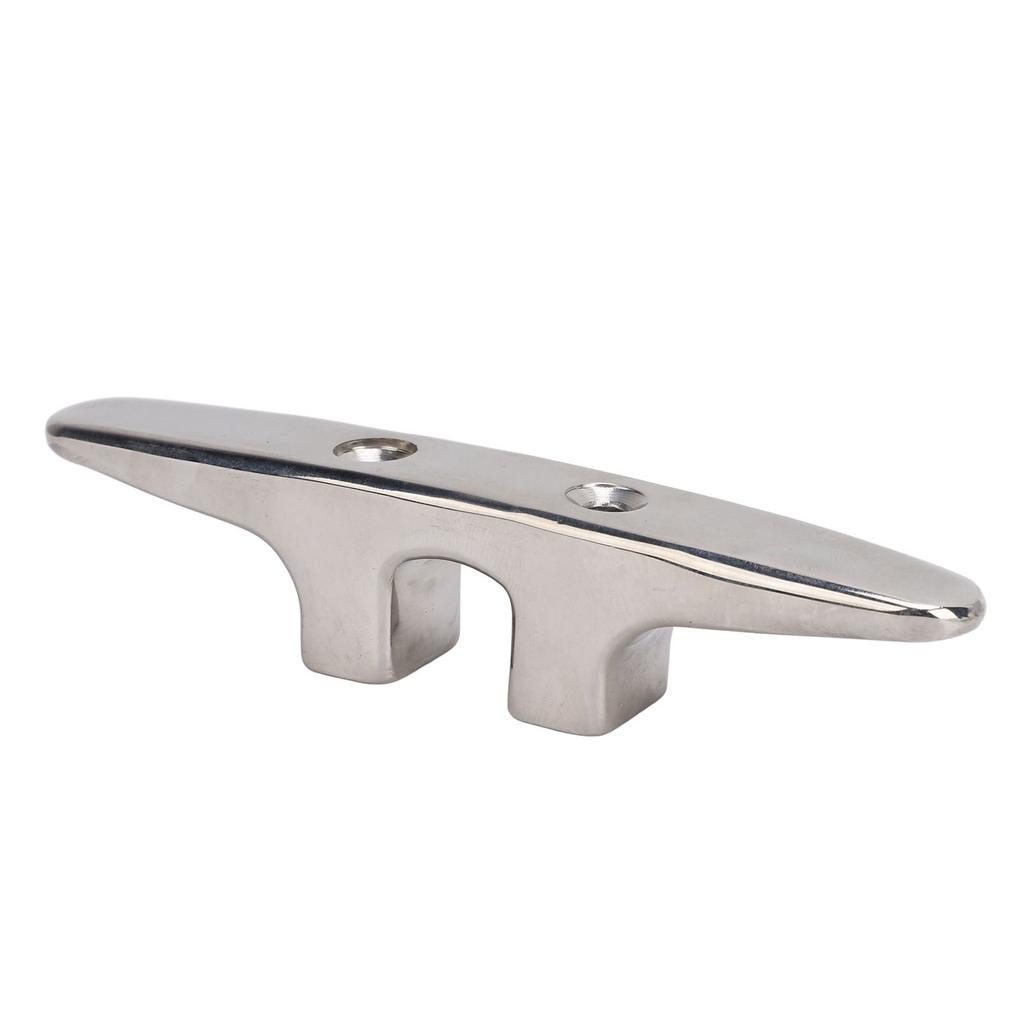 Boat Dock Cleat Stainless Steel Deck Rope Tie Down Anchor Line Cleat Holder for Ship Marine 6 Inches