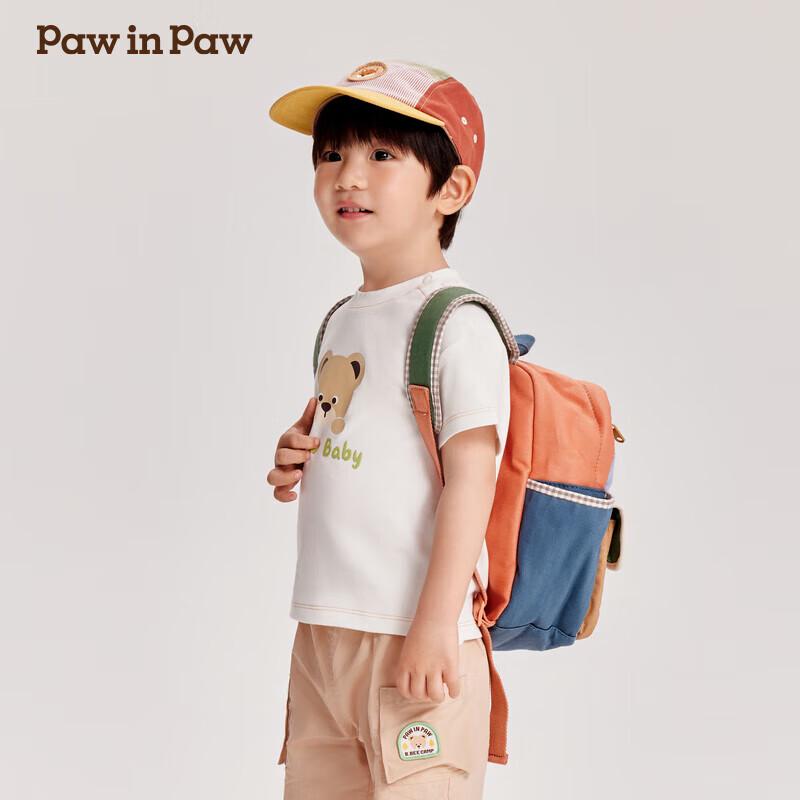 PawinPaw Cartoon Bear Boy s Short Sleeve T-Shirt 90 cm