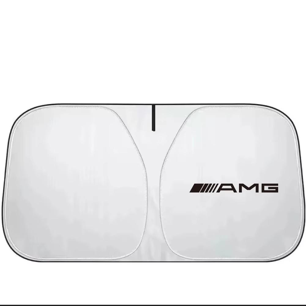 UV Car Front Windshield Sunshade Protective Cover For Mercedes Benz AMG W203 W206 W205 GLE GLC GLK Interior Mouldings QDZYD OR8