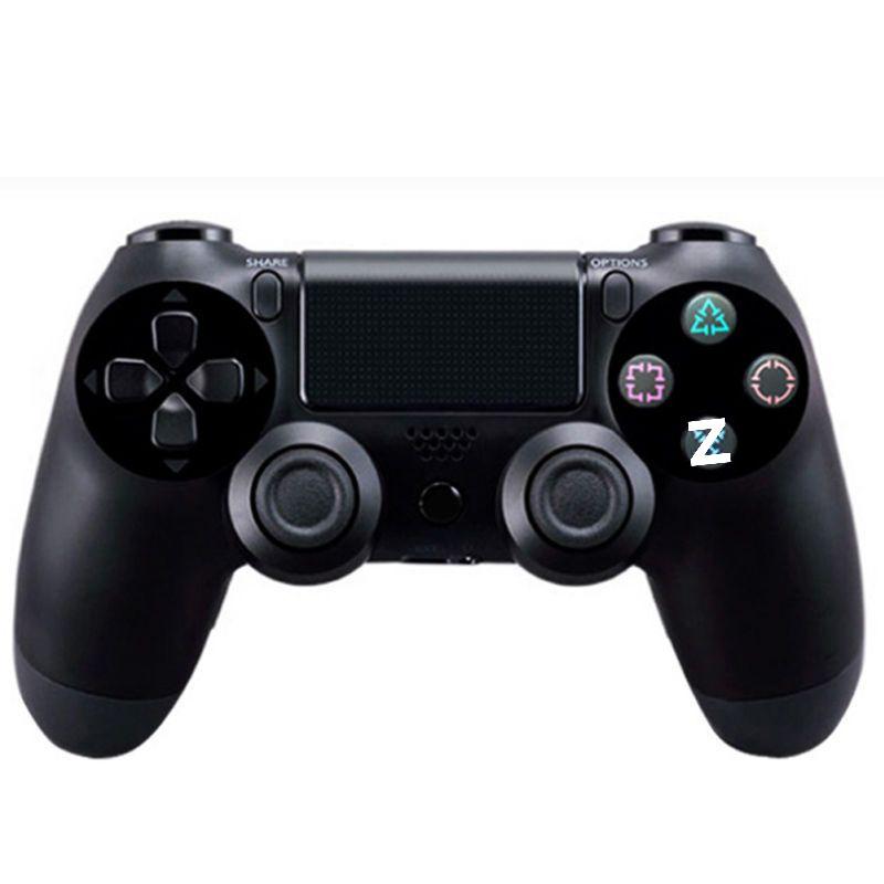 Wireless Bluetooth Game Controller with Dual Vibration for PS4, PS5, PC, and Steam