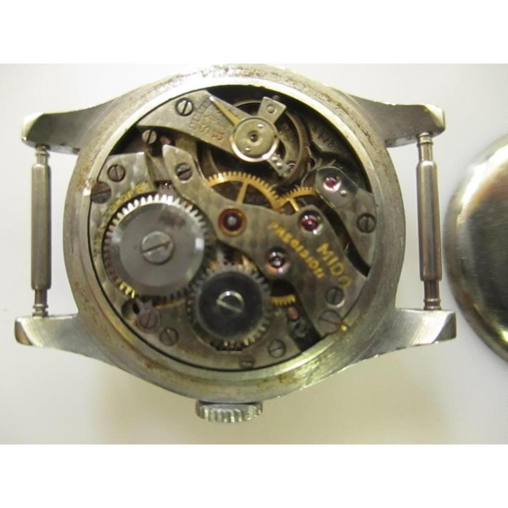 Used Mido/Antique/Rare/Mido/Hand-wound watch/Working item