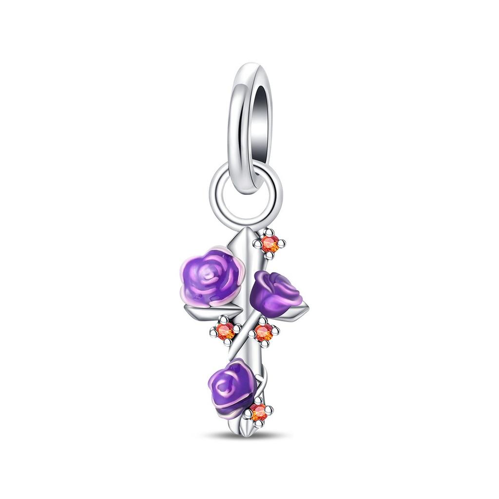 2026 Halloween Ciondolo Zucca Caramella Ciondolo Perline Gioielli Bracciale Accessori Argento 925