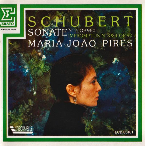 

CD FRANZ SCHUBERT, MARIA-JOÃO PIRES - Sonata No 11 - Impromptus No3 & No4 ECD88181 Erato 1986 Japan Classical Used