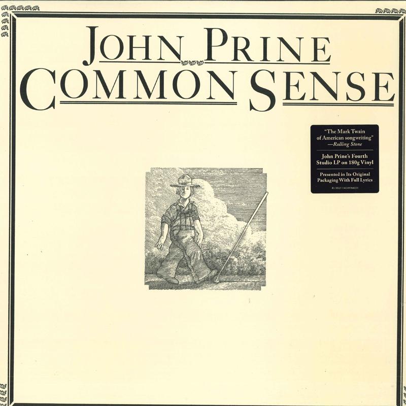 

LP Record JOHN PRINE - Common Sense 603497848225 Atlantic 2020 US Rock