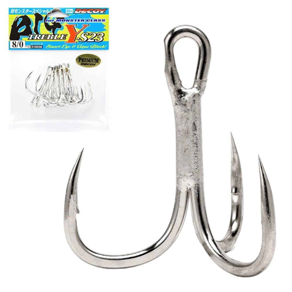 KATSUICHI Premium Decoy Big Treble Y-S23 #8/0