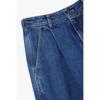 Studio Tomboy Denim Bermuda Pants Tuck Pleat  9176262982ct 